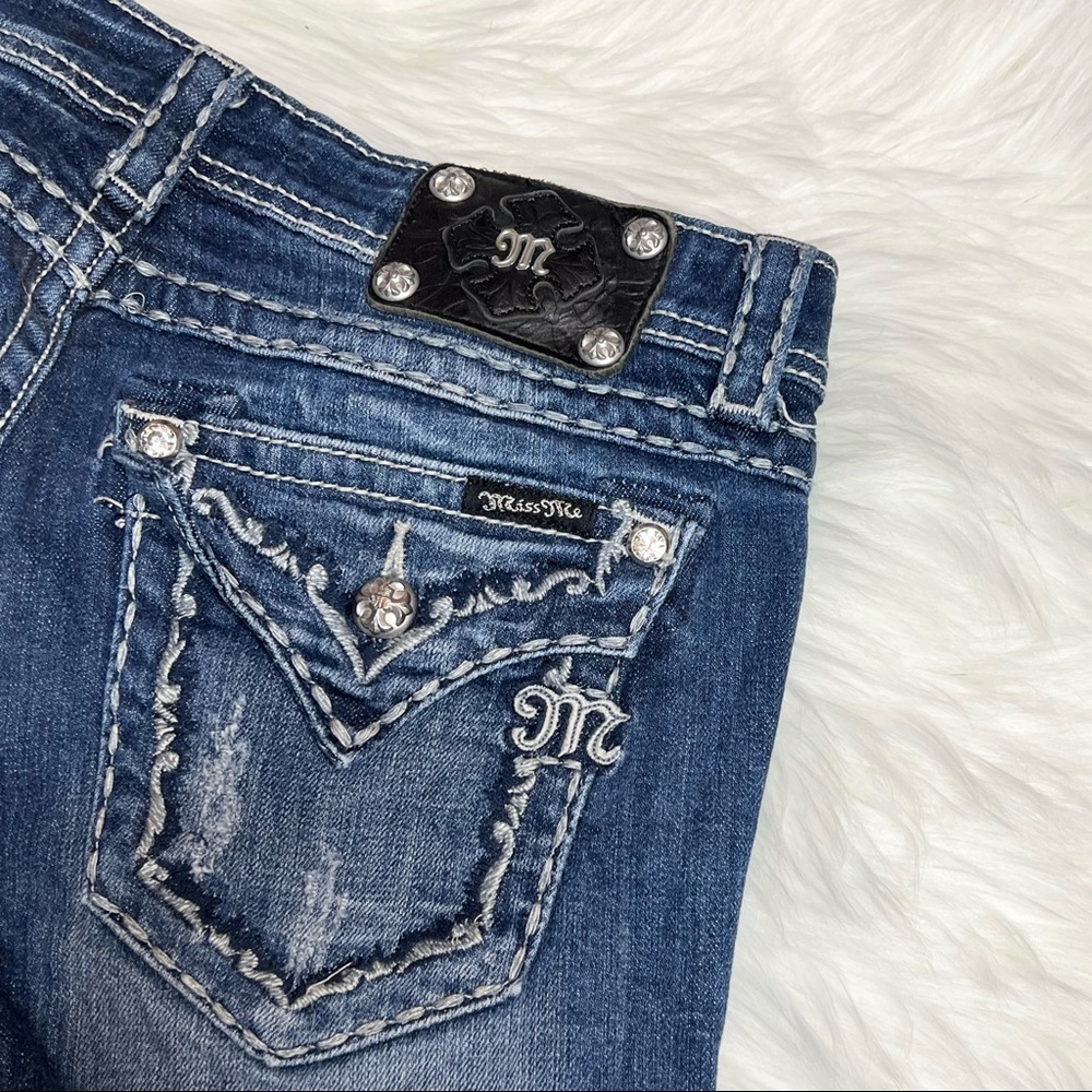 Miss Me ‘Boyfriend Bermuda’ Shorts Size 28